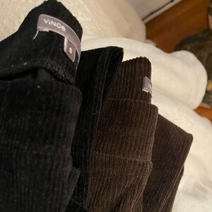 Vince corduroy leggings will separate